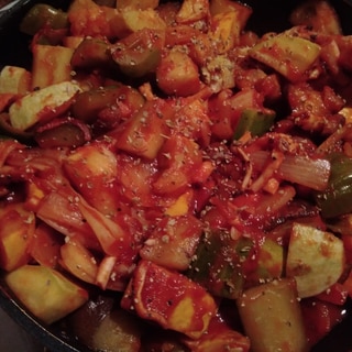 「ラタトゥイユ」という名の夏野菜のごった煮